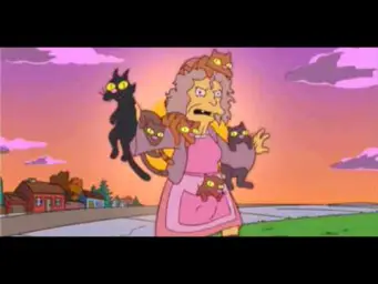 Simpson's Crazy Cat Lady