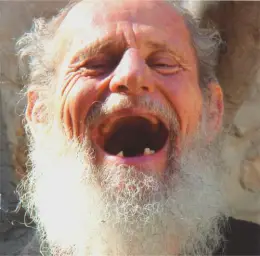 Old Man Laughing