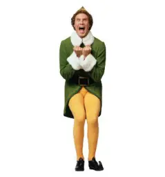 buddy the elf excited