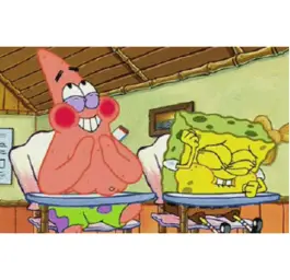 spongebob laughing