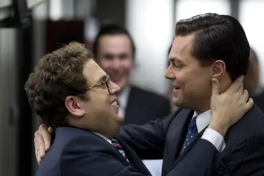 Wolf Of Wall Street Hug