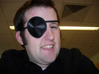 guy with eye patch