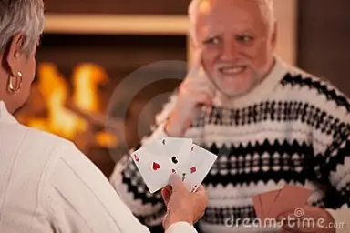 Hide the pain harold card