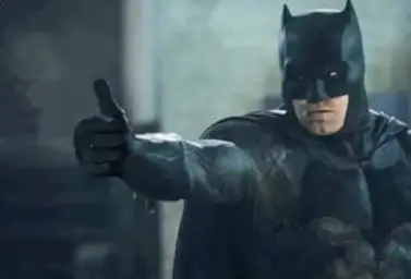 batman thumps up