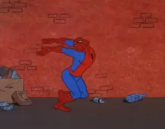 spiderman dancing