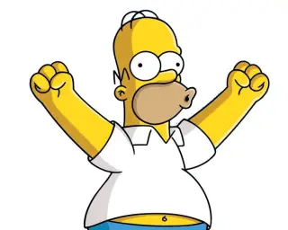 homer simpson woohoo