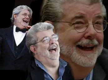 Laughing George Lucas