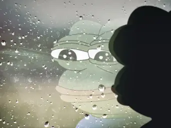 Sad frog pepe