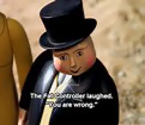 The Fat Controller Laughed