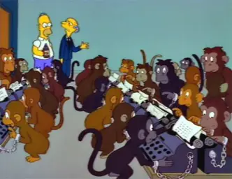 simpsons monkeys