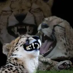 Laughing Cheetah