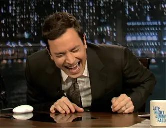 Jimmy Fallon laugh