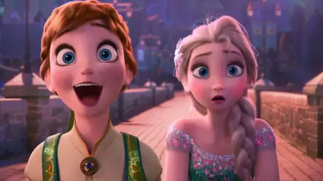 Elsa and Anna Shocked