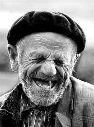 Old Man Laughing