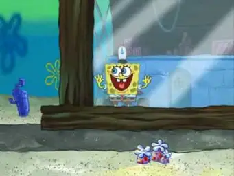 spongebob window