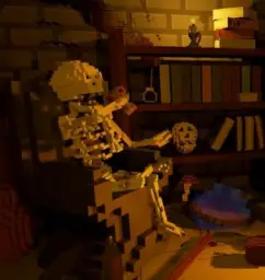 But thats none of my business skeleton