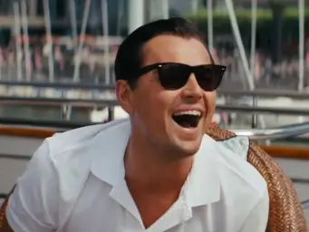 Wolf of wallstreet laugh