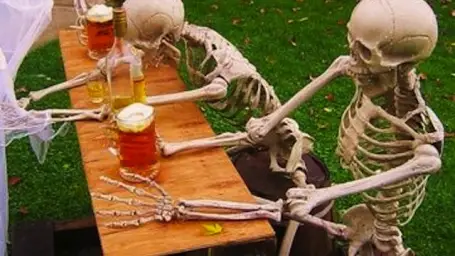 skeletons beer