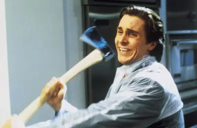 American psycho ax axe Christian Bale