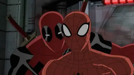 Ultimate Spiderman and Deadpool