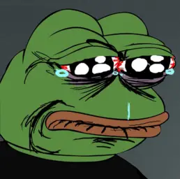 Sad Pepe Frog