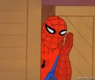 Spiderman Psst