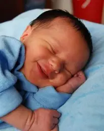 Sleeping Baby Smile