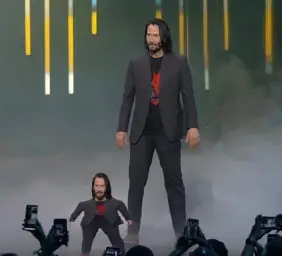 Keanu And Mini Keanu