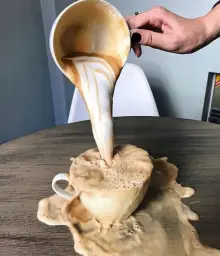 Overflowing Coffee