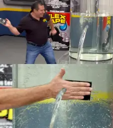 Phil Swift Slaps On Flex Tape Leak